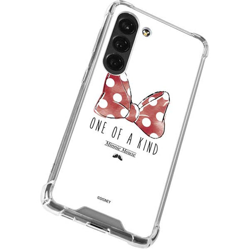 Disney Minnie Mouse One Of A Kind Bow Galaxy S23 Clear Case