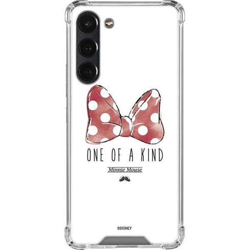 Disney Minnie Mouse One Of A Kind Bow Galaxy S23 Plus Clear Case