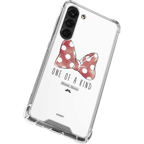 Disney Minnie Mouse One Of A Kind Bow Galaxy S23 Plus Clear Case