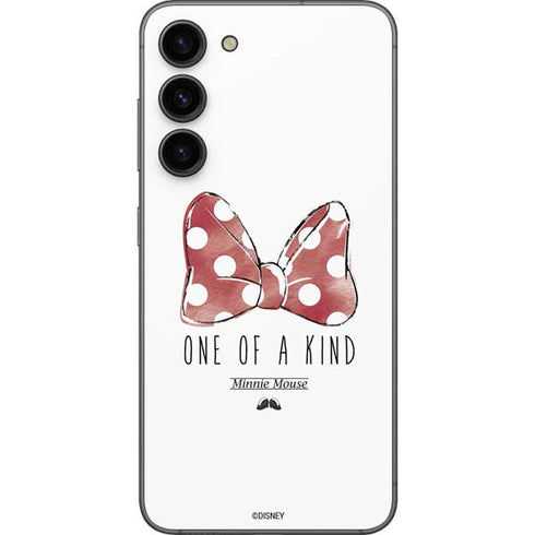 Disney Minnie Mouse One Of A Kind Bow Galaxy S23 Plus Skin