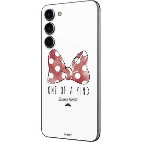 Disney Minnie Mouse One Of A Kind Bow Galaxy S23 Plus Skin
