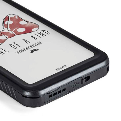 Disney Minnie Mouse One Of A Kind Bow Galaxy S23 Plus Waterproof Case