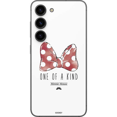 Disney Minnie Mouse One Of A Kind Bow Galaxy S23 Skin