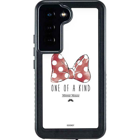 Disney Minnie Mouse One Of A Kind Bow Galaxy S23 Waterproof Case