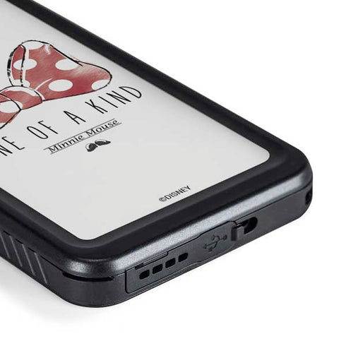 Disney Minnie Mouse One Of A Kind Bow Galaxy S23 Waterproof Case