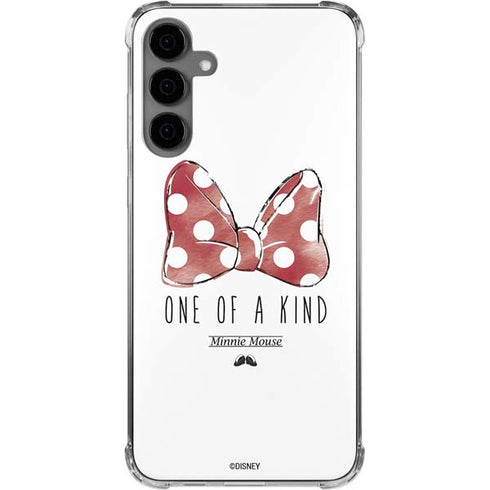 Disney Minnie Mouse One Of A Kind Bow Galaxy S24 Plus Clear Case
