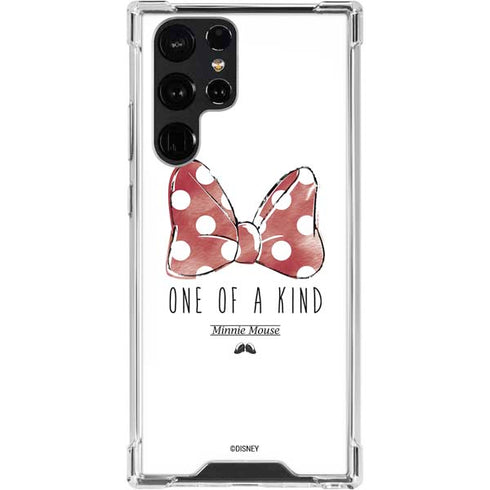Disney Minnie Mouse One Of A Kind Bow Galaxy S24 Ultra Clear Case