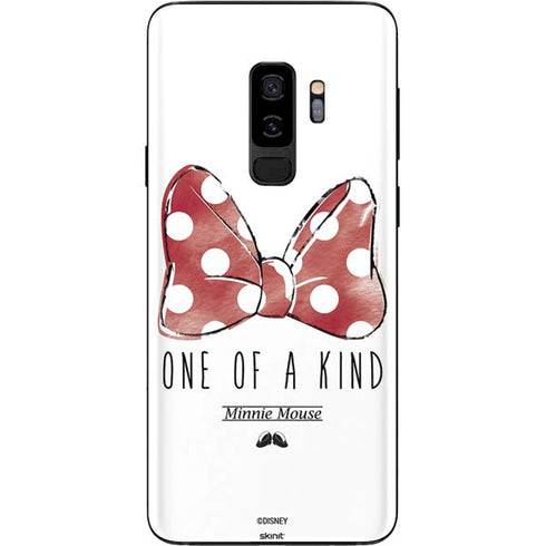 Disney Minnie Mouse One Of A Kind Bow Galaxy S9 Plus Skin