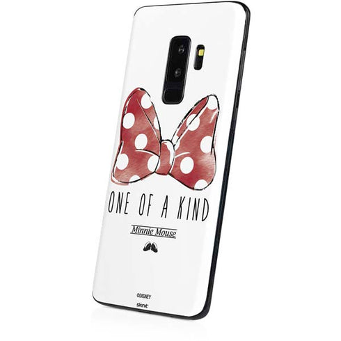 Disney Minnie Mouse One Of A Kind Bow Galaxy S9 Plus Skin