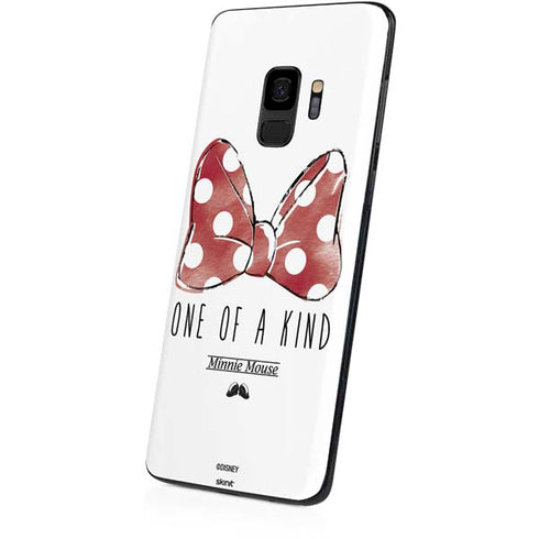 Disney Minnie Mouse One Of A Kind Bow Galaxy S9 Skin