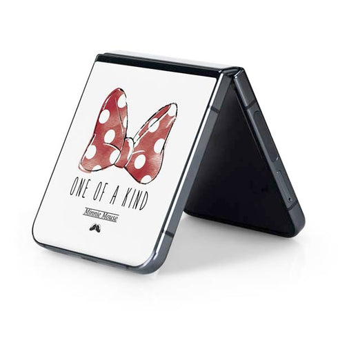 Disney Minnie Mouse One Of A Kind Bow Galaxy Z Flip5 5G Skin