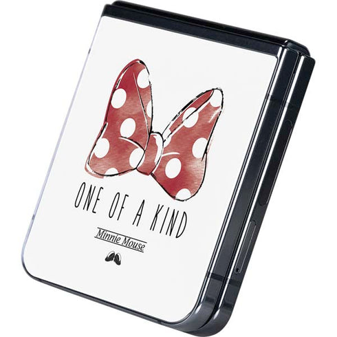 Disney Minnie Mouse One Of A Kind Bow Galaxy Z Flip5 5G Skin