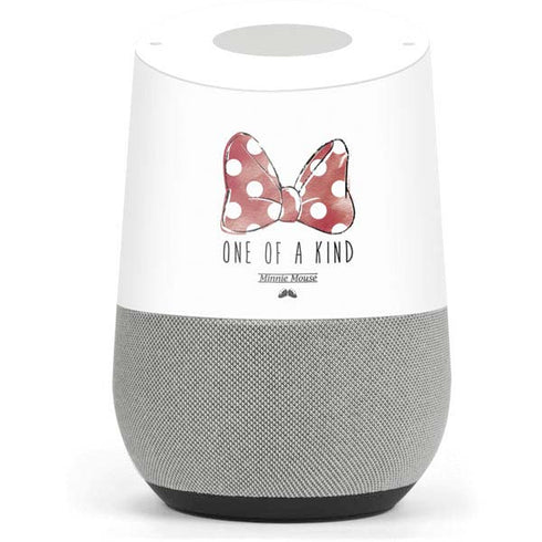 Disney Minnie Mouse One Of A Kind Bow Google Home Skin