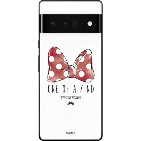 Disney Minnie Mouse One Of A Kind Bow Google Pixel 6 Pro Skin