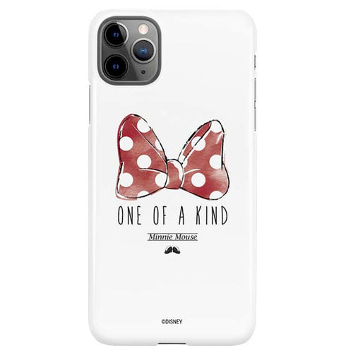 Disney Minnie Mouse One Of A Kind Bow iPhone 11 Pro Max Lite Case