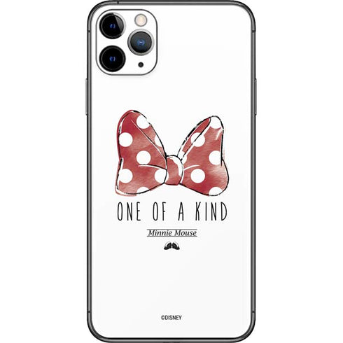 Disney Minnie Mouse One Of A Kind Bow iPhone 11 Pro Max Skin