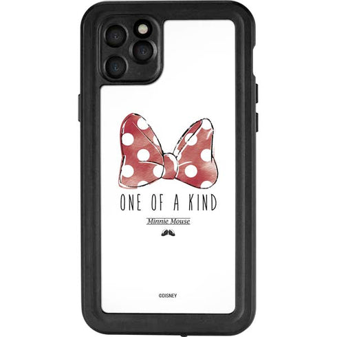 Disney Minnie Mouse One Of A Kind Bow iPhone 11 Pro Max Waterproof Case