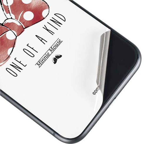 Disney Minnie Mouse One Of A Kind Bow iPhone 11 Skin
