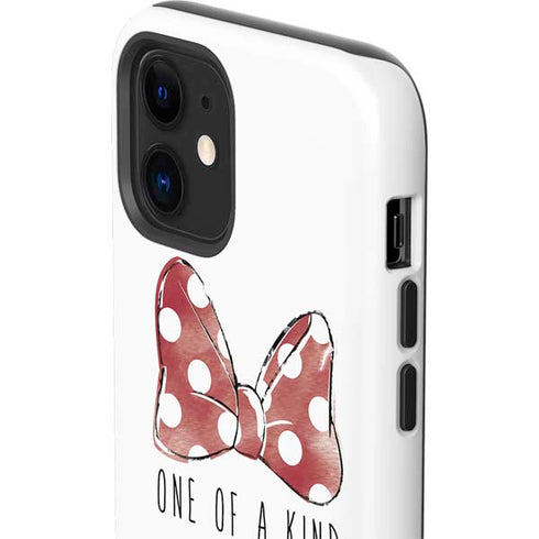 Disney Minnie Mouse One Of A Kind Bow iPhone 12 Impact Case