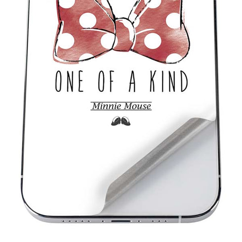 Disney Minnie Mouse One Of A Kind Bow iPhone 12 Pro Skin