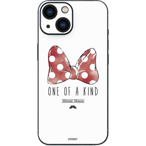 Disney Minnie Mouse One Of A Kind Bow iPhone 13 Mini Skin