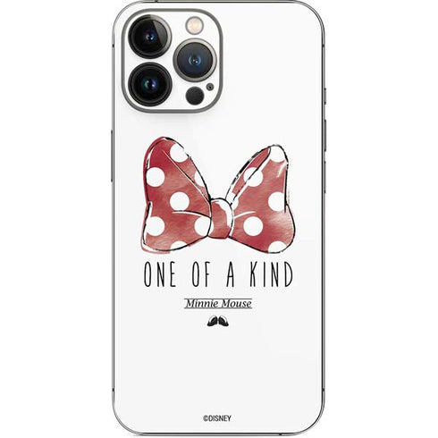 Disney Minnie Mouse One Of A Kind Bow iPhone 13 Pro Max Skin