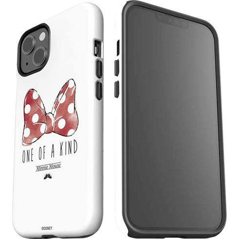 Disney Minnie Mouse One Of A Kind Bow iPhone 15 Impact Case