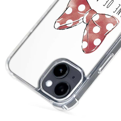 Disney Minnie Mouse One Of A Kind Bow iPhone 15 Plus MagSafe Case