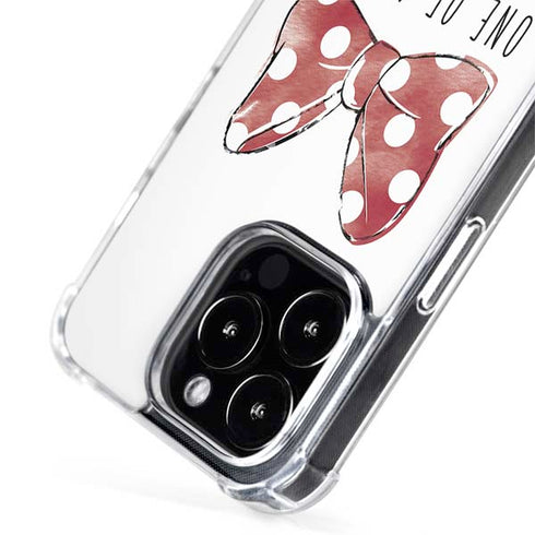 Disney Minnie Mouse One Of A Kind Bow iPhone 15 Pro Max MagSafe Case