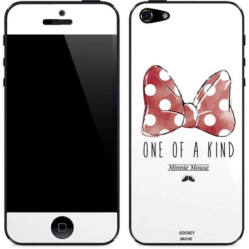 Disney Minnie Mouse One Of A Kind Bow iPhone 5/5s/5SE Skin
