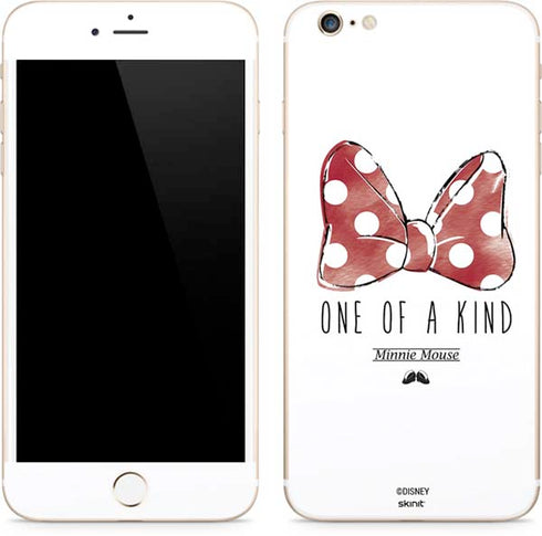 Disney Minnie Mouse One Of A Kind Bow iPhone 6/6s Plus Skin