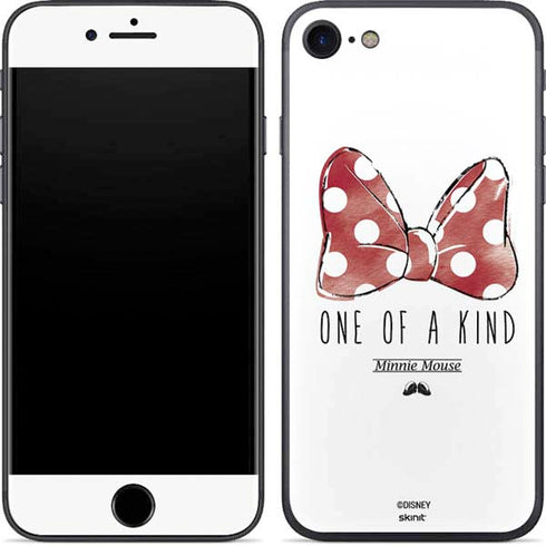 Disney Minnie Mouse One Of A Kind Bow iPhone 7 Skin