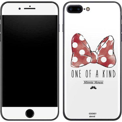 Disney Minnie Mouse One Of A Kind Bow iPhone 8 Plus Skin