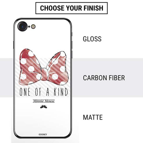 Disney Minnie Mouse One Of A Kind Bow iPhone SE (2nd & 3rd Gen) Skin
