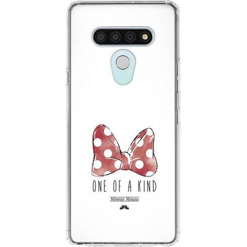 Disney Minnie Mouse One Of A Kind Bow LG Stylo 6 Clear Case