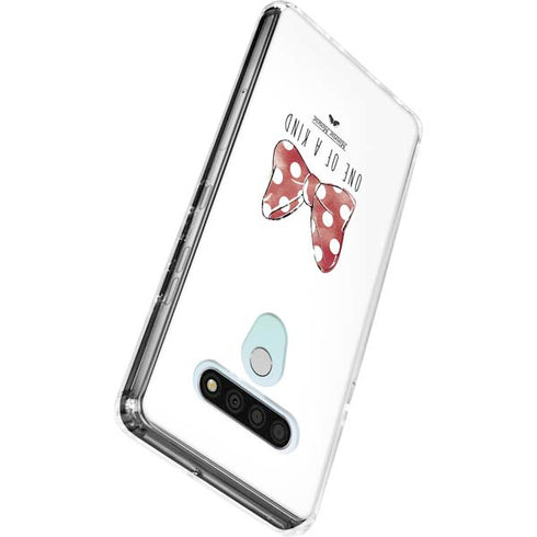 Disney Minnie Mouse One Of A Kind Bow LG Stylo 6 Clear Case