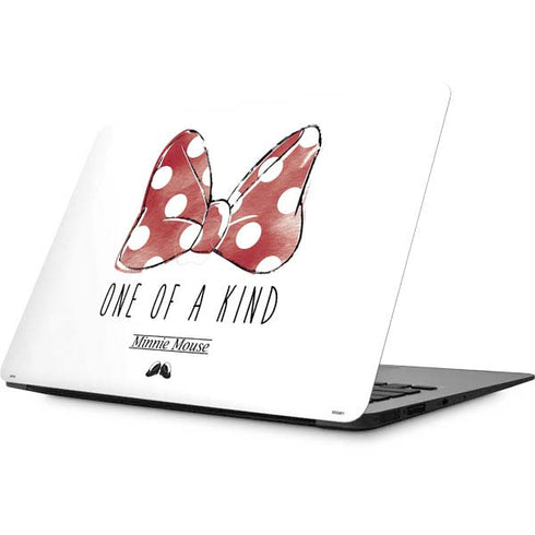 Disney Minnie Mouse One Of A Kind Bow Apple MacBook Skin
