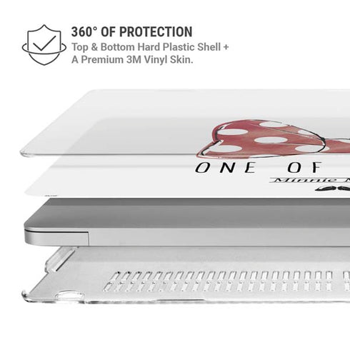 Disney Minnie Mouse One Of A Kind Bow MacBook Air 15in (2023-2025) Case plus Skin