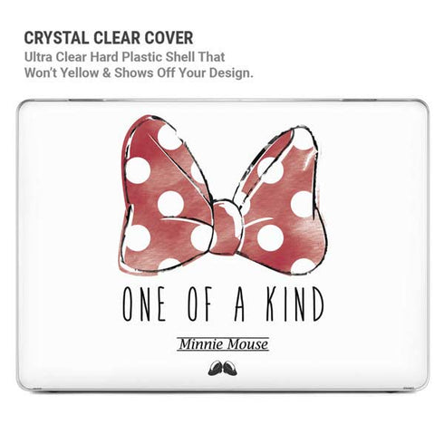 Disney Minnie Mouse One Of A Kind Bow MacBook Pro 16in (2021-25) Case plus Skin
