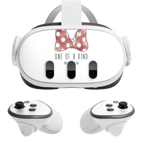 Disney Minnie Mouse One Of A Kind Bow Meta Quest 3 Skin