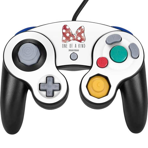 Disney Minnie Mouse One Of A Kind Bow Nintendo GameCube Controller Skin