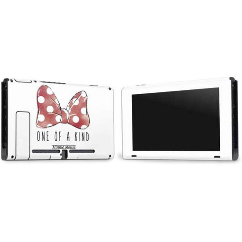 Disney Minnie Mouse One Of A Kind Bow Nintendo Switch Bundle Skin