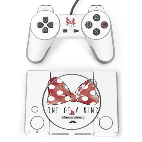 Disney Minnie Mouse One Of A Kind Bow PlayStation Classic Bundle Skin