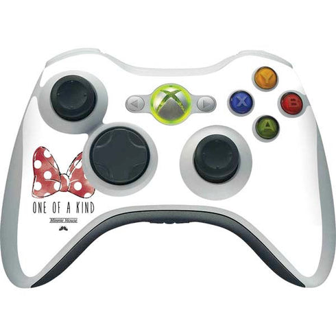 Disney Minnie Mouse One Of A Kind Bow Xbox 360 Wireless Controller Skin