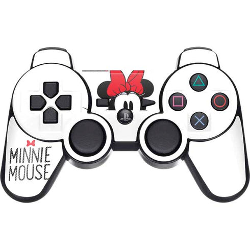 Disney Minnie Mouse PS3 Dual Shock wireless controller Skin