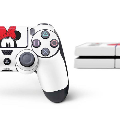 Disney Minnie Mouse PS4 Console and Controller Bundle Skin