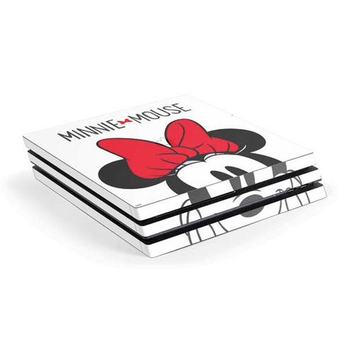 Disney Minnie Mouse PS4 Pro Console Skin