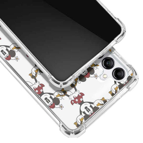 Disney Minnie Mouse Pattern Formation Galaxy A14 5G Clear Case