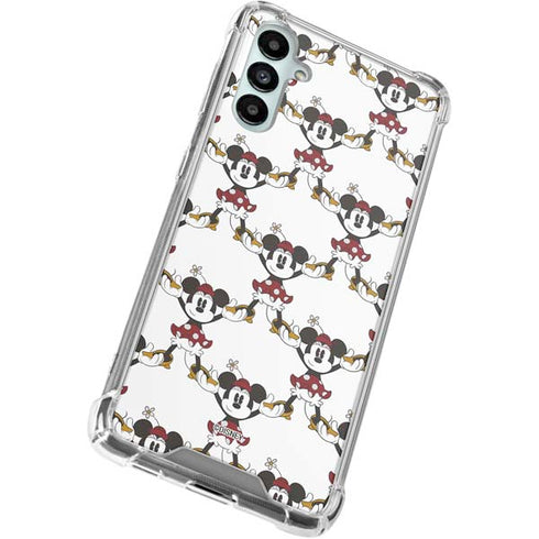 Disney Minnie Mouse Pattern Formation Galaxy A15 5G Clear Case