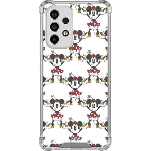 Disney Minnie Mouse Pattern Formation Galaxy A53 5G Clear Case